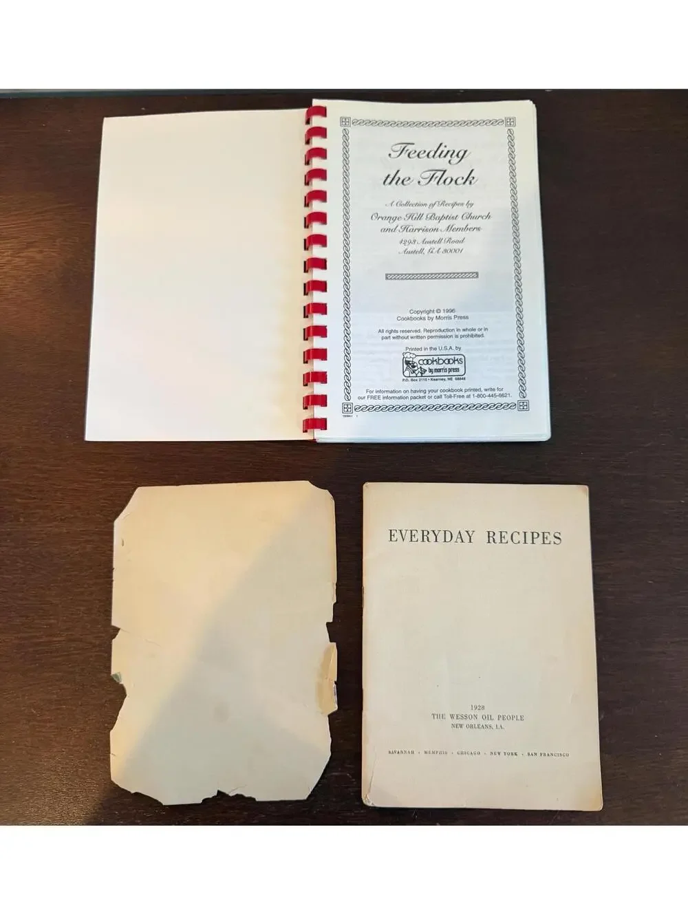 Vintage Cookbook Collection – Set of 6, Recipes from 1928-1996